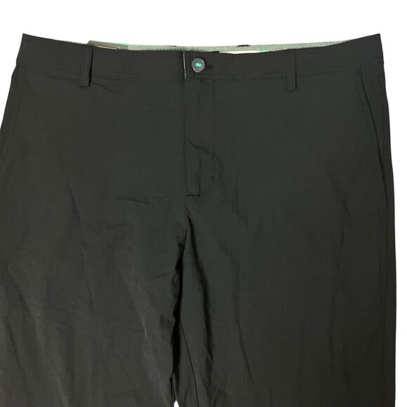 Linksoul Pants Mens 40 x 32 True Black Boardwalker Casual Golf Straight LS662-R - Picture 3 of 13